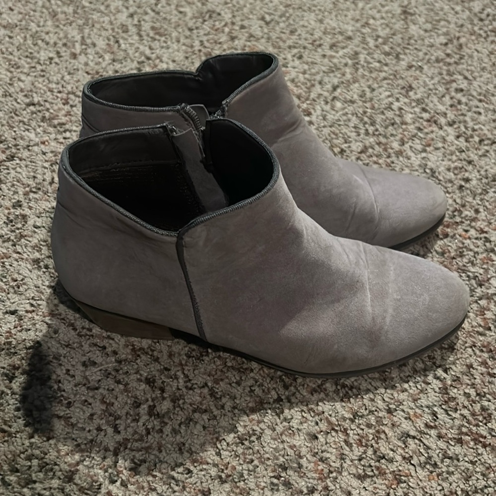 Women’s Grey Ankle Boots